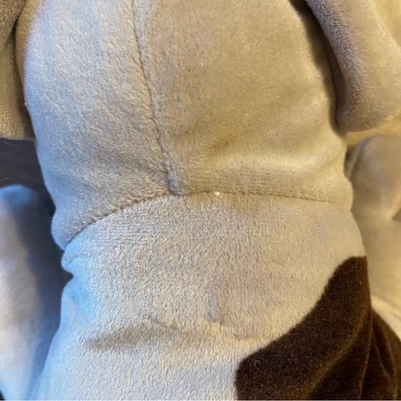 Tonka Vintage 1985 Pound Puppies Gray Brown Spots Large 18” - Picture 10 of 11